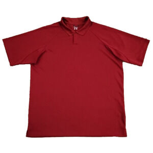 3/$20 Columbia Sportswear Co Red Polo Shirt